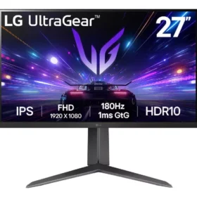 LG MONITOR Gamer LG 27gs65f 27 Fhd Ips 180hz 1ms Ultragear Color Negro 110v