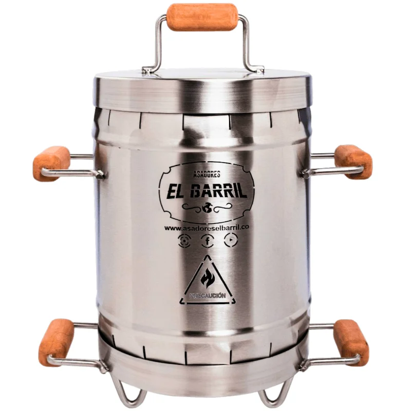 BARRIL ASADOR MINI EN ACERO