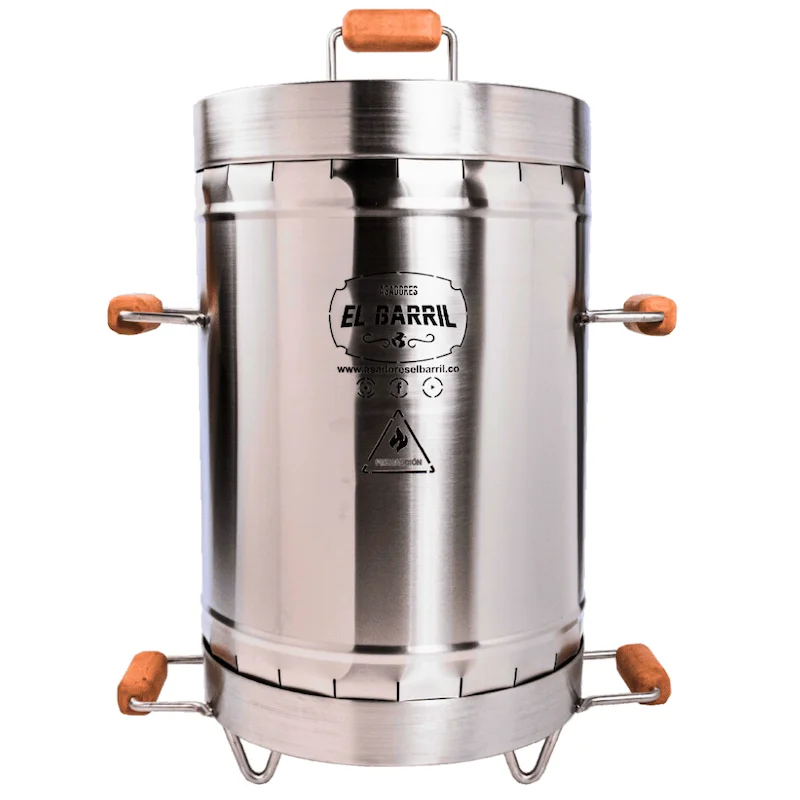 BARRIL ASADOR PEQUEÑO EN ACERO