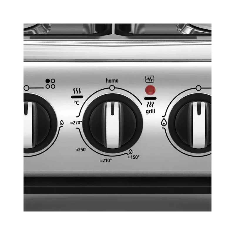 ESTUFA DE PISO A GAS DE 52 CM INOXIDABLE MABE - Imagen 3