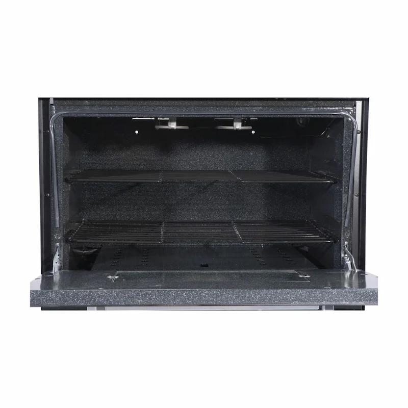 ABBA, ESTUFA DE PISO 6 PUESTOS GAS NATURAL NEGRO PARRILLA HIERRO FUNDIDO - Imagen 6