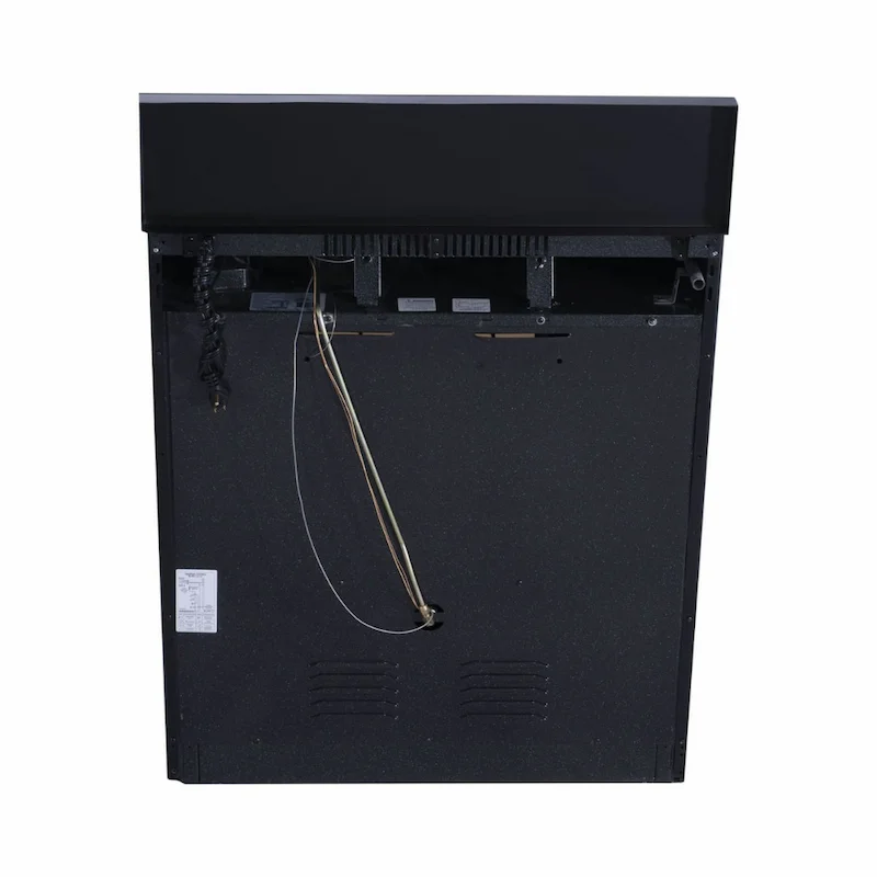 ABBA, ESTUFA DE PISO 6 PUESTOS GAS NATURAL NEGRO PARRILLA HIERRO FUNDIDO - Imagen 4