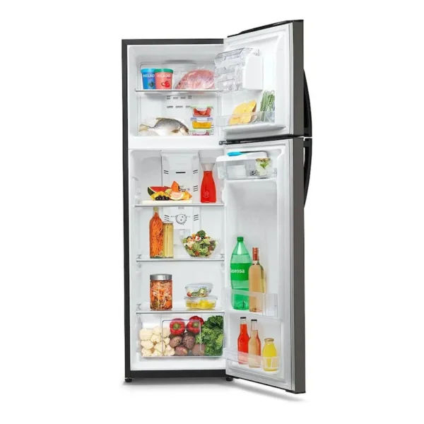 NEVERA MABE NO FROST CONGELADOR SUPERIOR 230 LITROS NETOS RM 247 FJCG GRAFITO - Imagen 2