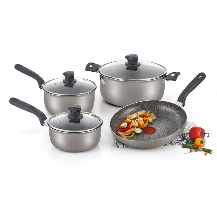 BATERÍA DE COCINA IMUSA TALENT 7 PIEZAS ANTIADHERENTE