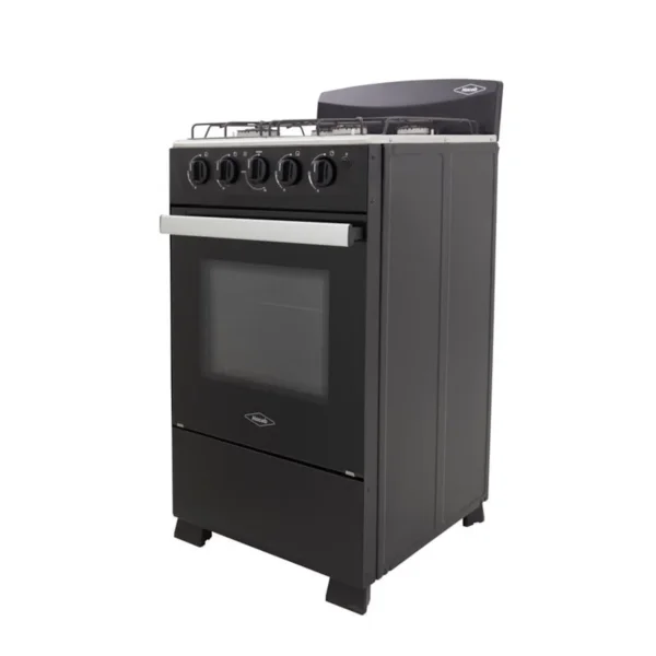 ESTUFA ROMERO TORRE HACEB 50 CMS GAS NATURAL NEGRA - Imagen 2