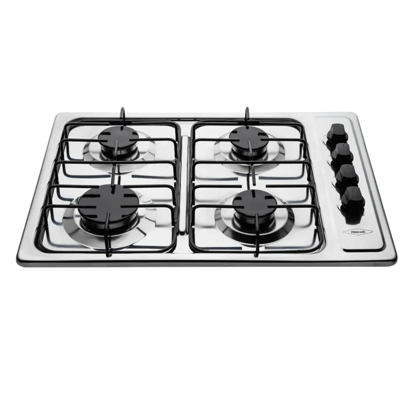 ESTUFA DE EMPOTRAR SÉSAMO INOX 60X43 CM GAS NATURAL HACEB