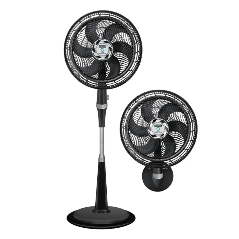 VENTILADOR SAMURAI ULTRA SILENCE FORCE 2EN1 NEGRO