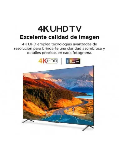 TELEVISOR TCL 58 PULGADAS SMART 4K UHD LED GOOGLE TV 58P635 - Imagen 2